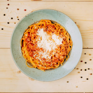 Domácí špagety Bolognese